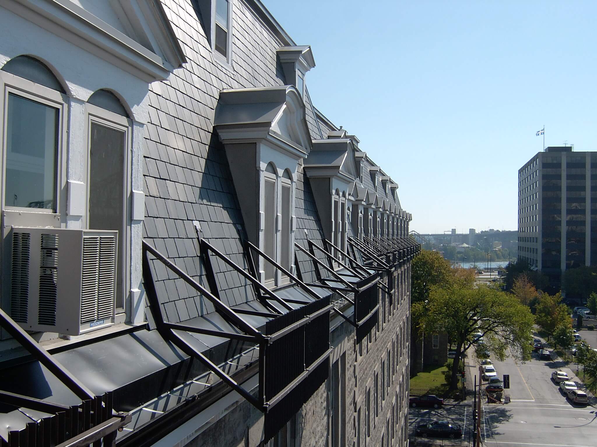 Мансардные этажи. Кровельный сланец Samaca