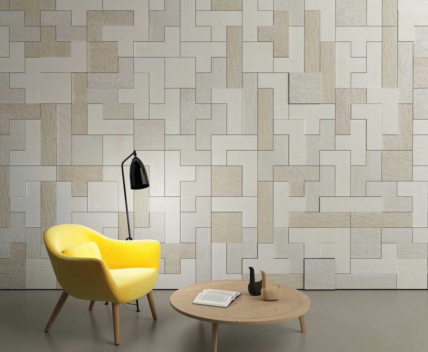 Интерьерный сланец Artesia. Коллекция Tetramino. Новости компании "Dafa"