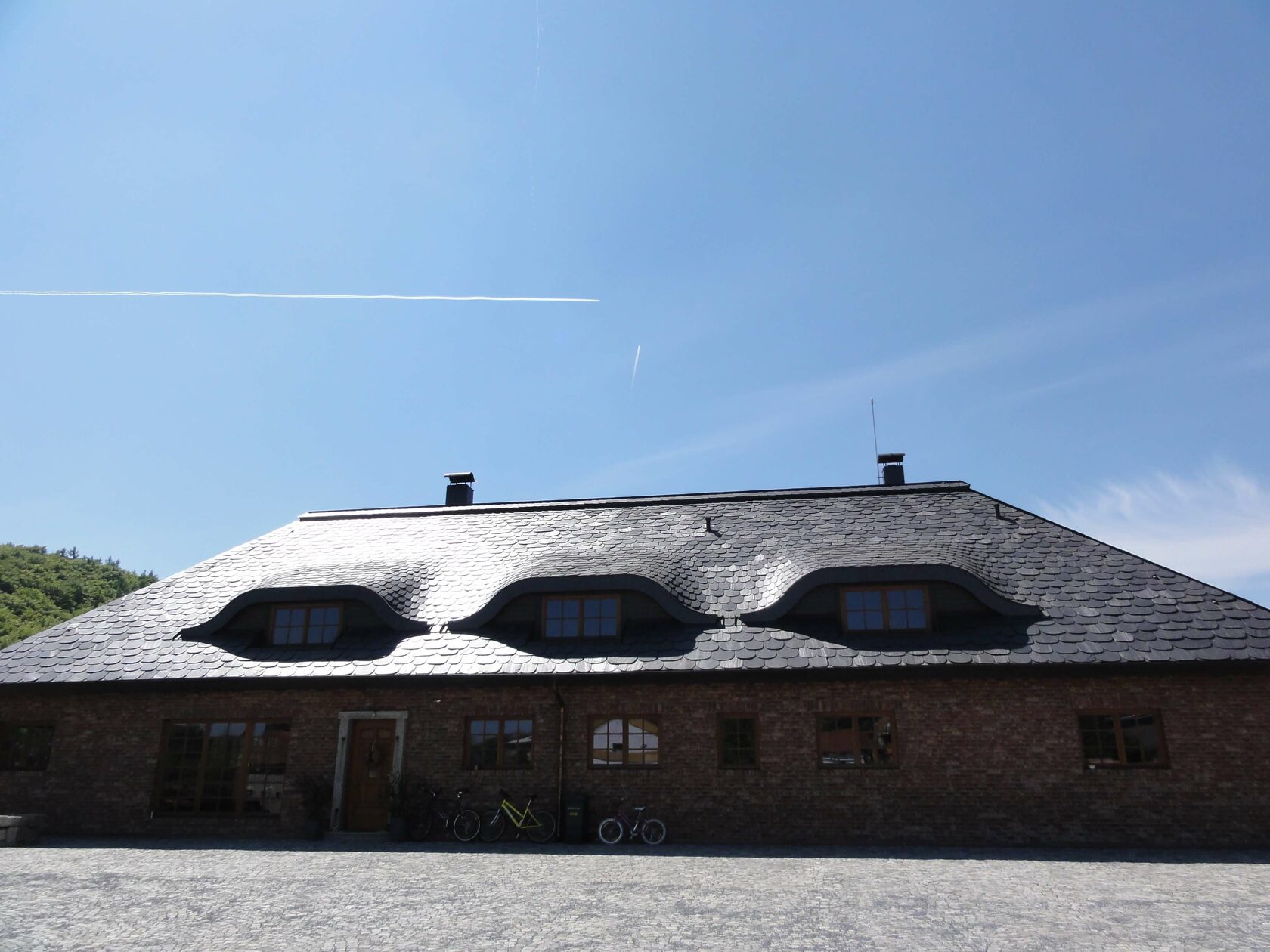 Декоративная кладка. Кровельный сланец Samaca