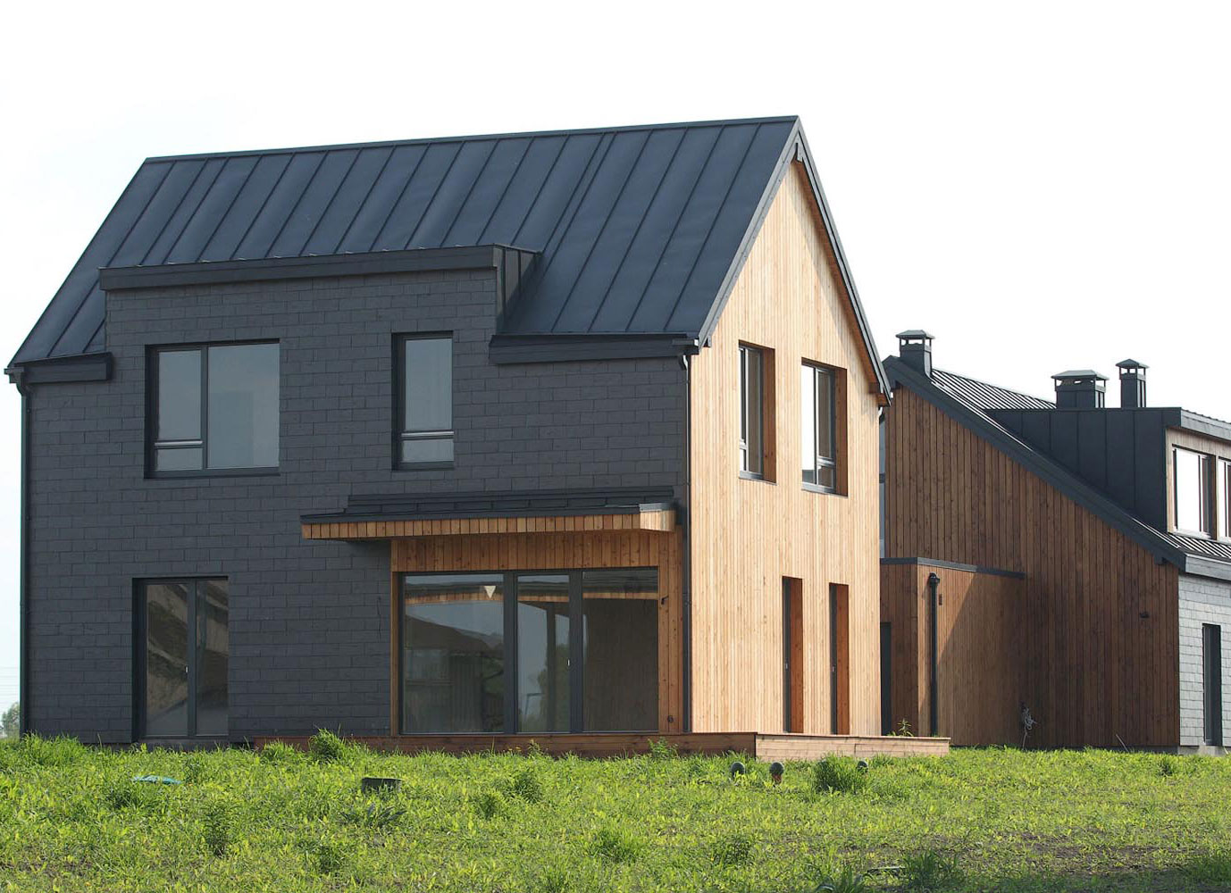 Коттеджный городок Mulberry Homes. Фасадный сланец Samaca