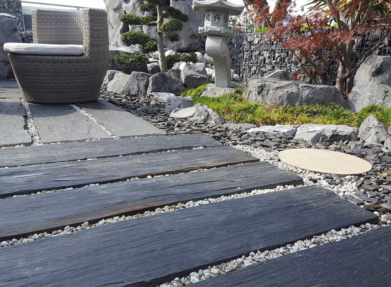 Плита 20 см. Ландшафтный сланец Samaca