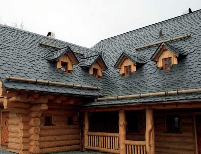 Granel Irregular Redondo — дикая кладка. Кровельный сланец Samaca